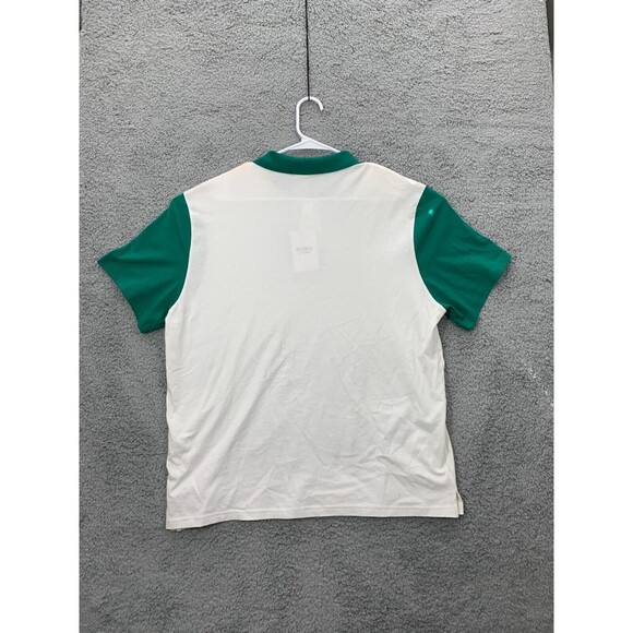NWT BCI FIELDER BONOBOS Large (L) Contrast Green White Short Sleeve Polo Shirt - Picture 4 of 7